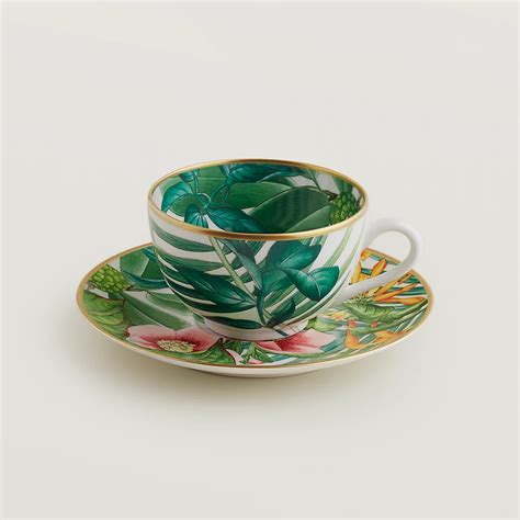 hermes tea cup and saucer.